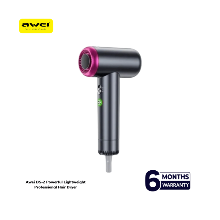 Awei DS-2 Powerful Lightweight Professional Hair Dryer Awei DS-2 Powerful Lightweight Professional Hair Dryer
