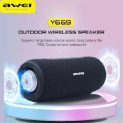 Awei Y669 Bluetooth Waterproof Outdoor Dual Speaker (31W)