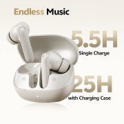 QCY Buds ANC HT15 45dB Adaptive ANC Wireless Earbuds