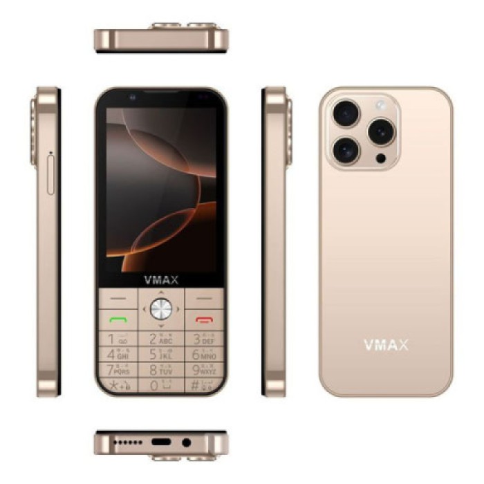 VMAX Note-14 Android (RAM-4GB & ROM-64GB) 4G Button Phone